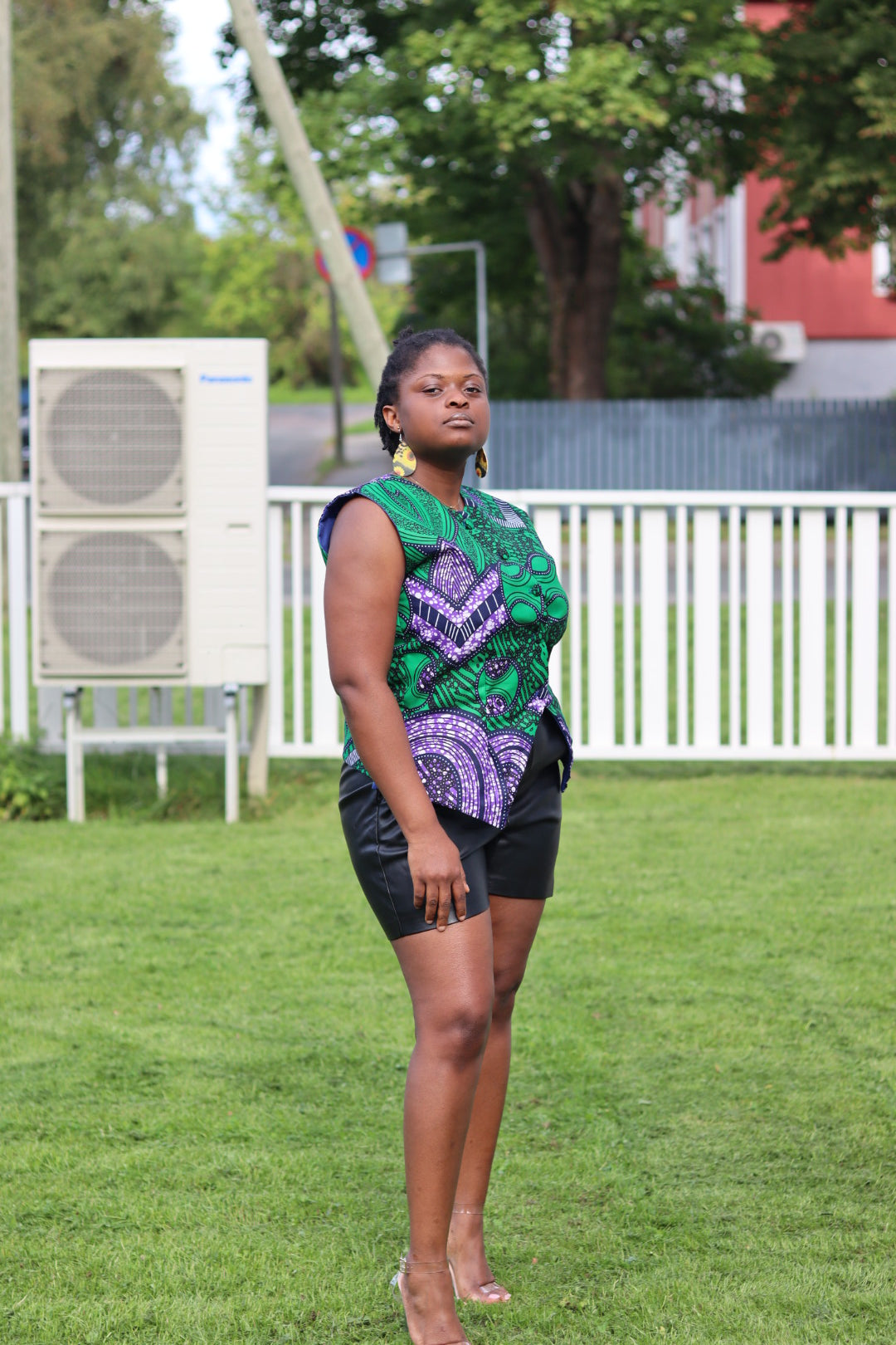 Itunu Green WaistCoat