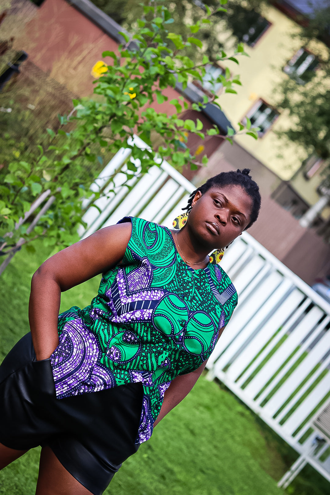 Itunu Green WaistCoat