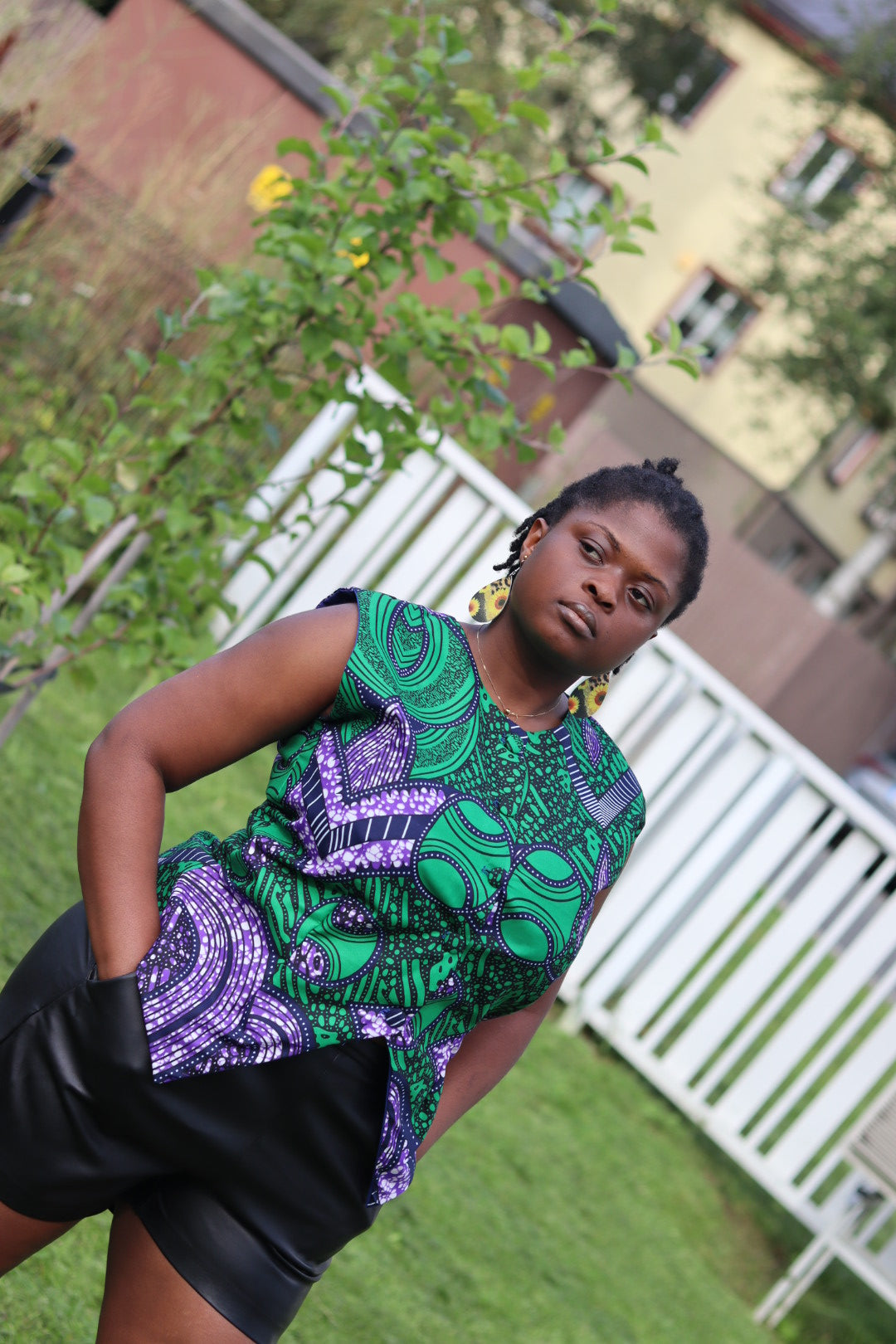 Itunu Green WaistCoat
