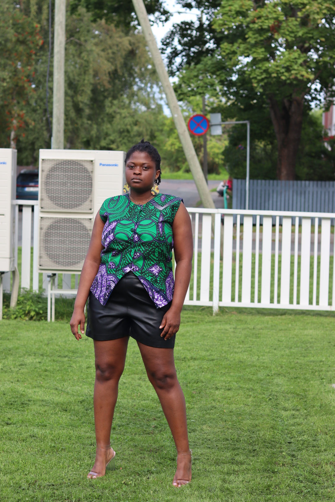 Itunu Green WaistCoat